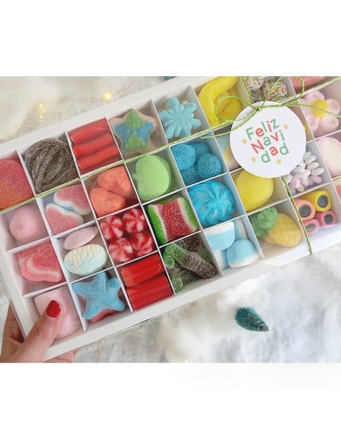 Caja chuches XL "Feliz Navidad"