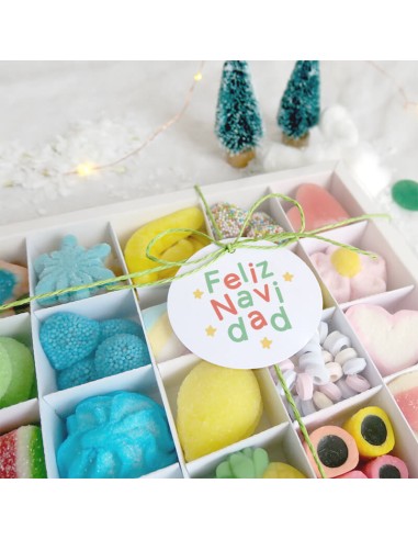 Caja chuches M "Feliz Navidad"