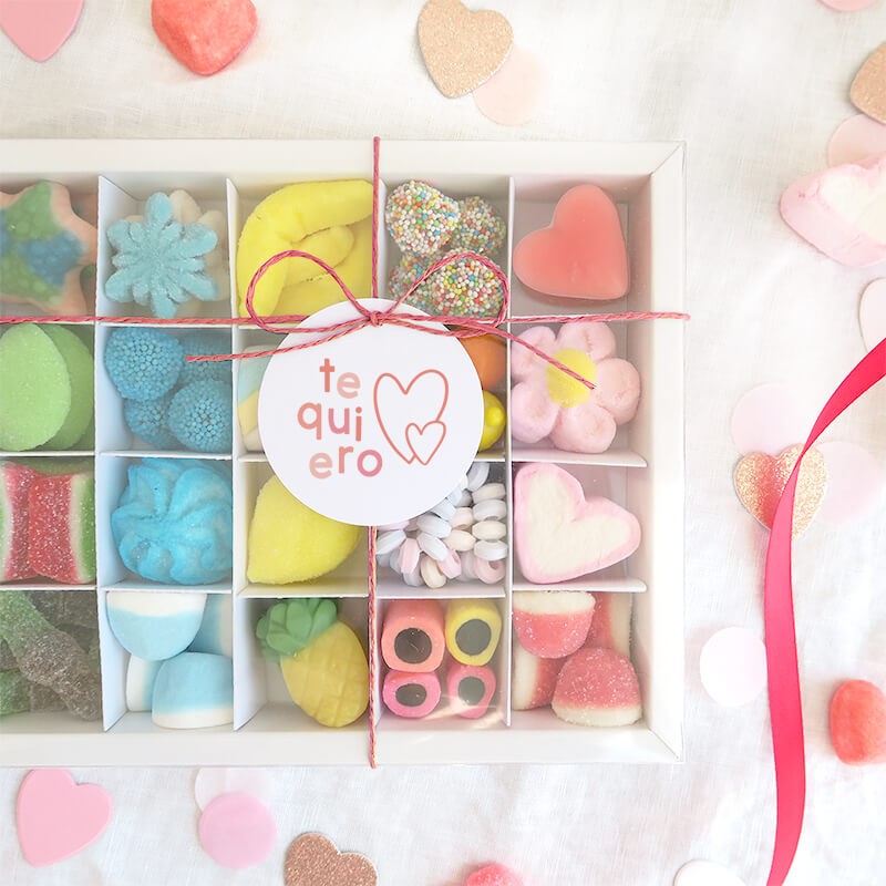 Caja chuches XL "Te Quiero"