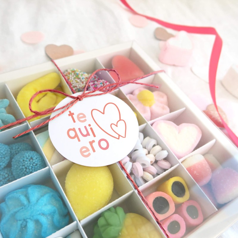 Caja chuches XL "Te Quiero"