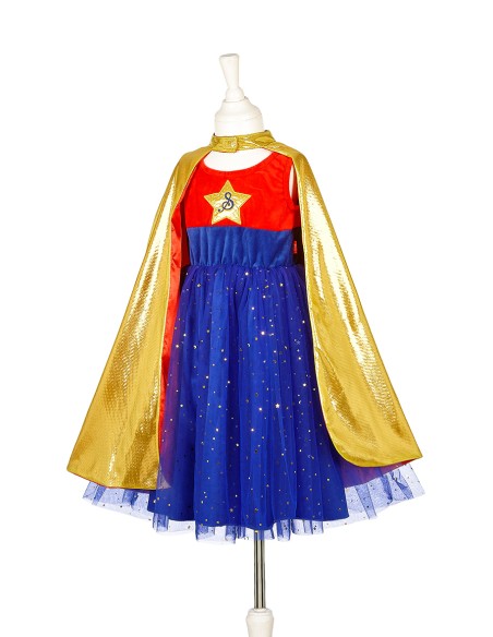 Disfraz Súper Héroe Girl de Souza 5-7 años