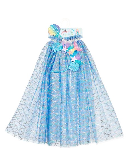 Conjunto disfraz sirena Marlya de 5-7 años de Souza