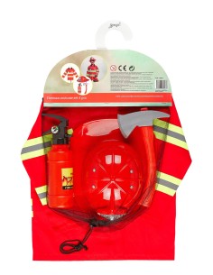 Conjunto disfraz bomberos 4-7 años de Souza