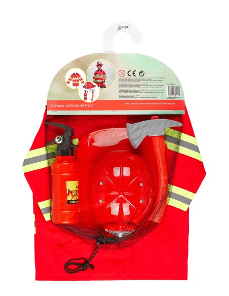 Conjunto disfraz bomberos 4-7 años de Souza