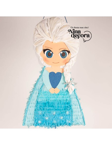 Piñata Princesa Elsa para fiesta