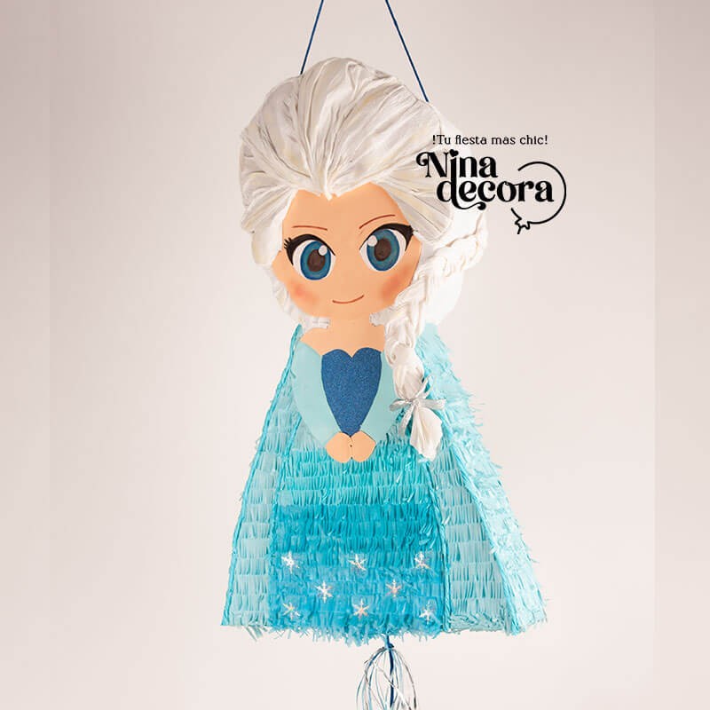 Piñata Princesa Elsa para fiesta