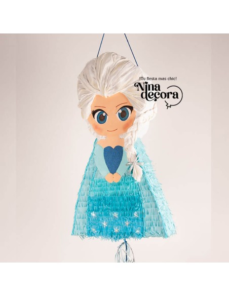 Piñata Princesa Elsa para fiesta