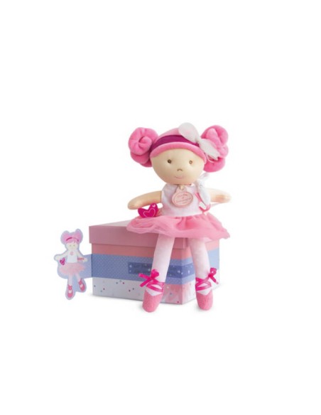 Muñeca los tutús de Doudou 20 cm + cajita (modelos variados)
