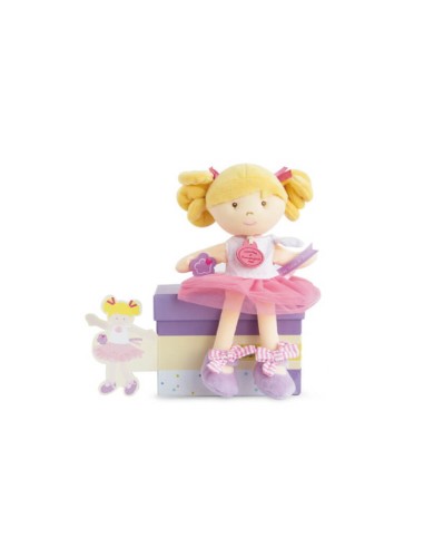 Muñeca los tutús de Doudou 20 cm + cajita...