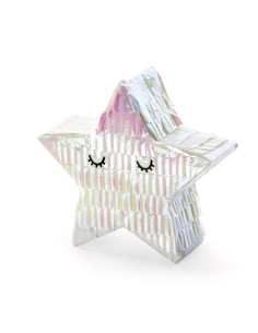 Mini piñata estrella brillante