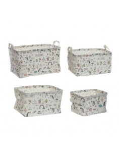 Cesta de tela unicornio, plegable 2