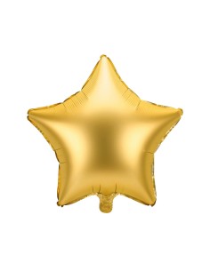 Globo estrella dorada