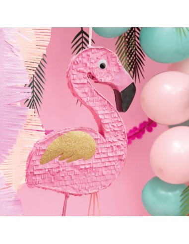 Piñata flamenco rosa