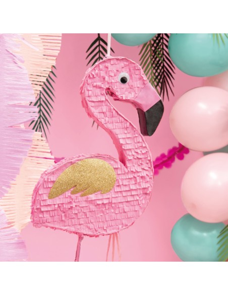 Piñata flamenco rosa