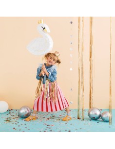 Piñata de cisne blanco 2