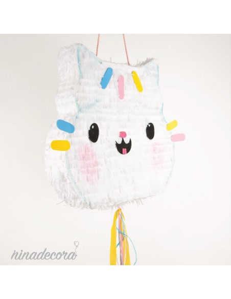 Piñata cabeza gato Muffin la casa de muñecas de Gabby