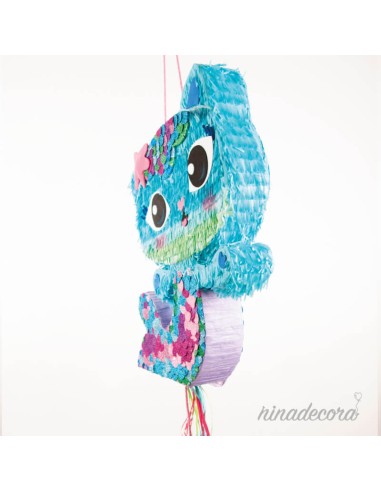 piñata gato sirena la casa de muñecas de Gabby