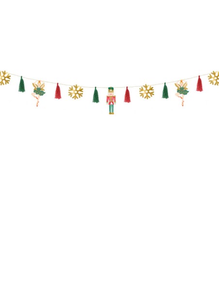 Guirnalda papel cascanueces