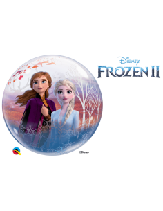 Globo Frozen II burbuja 22''