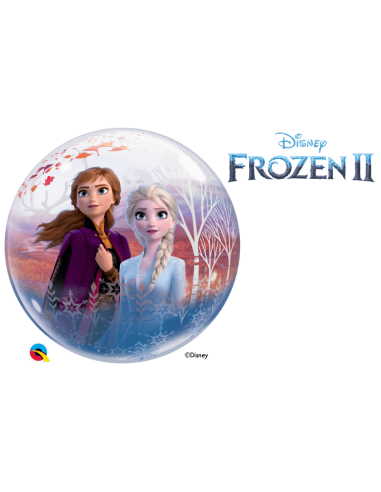 Globo Frozen II burbuja 22''