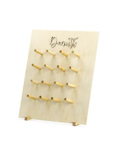 stand Donut Bar de madera