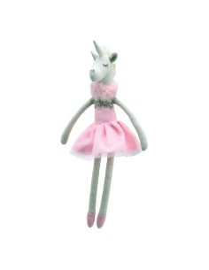 Peluche Wilberry unicornio rosa