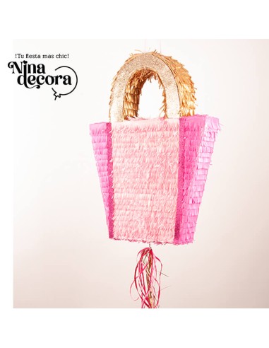 Piñata bolso Barbie para fiesta