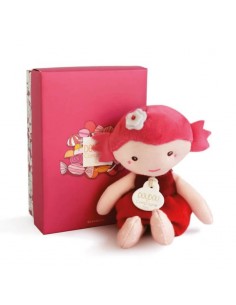 Muñeca Demoiselle color fresón 16 cm + cajita regalo