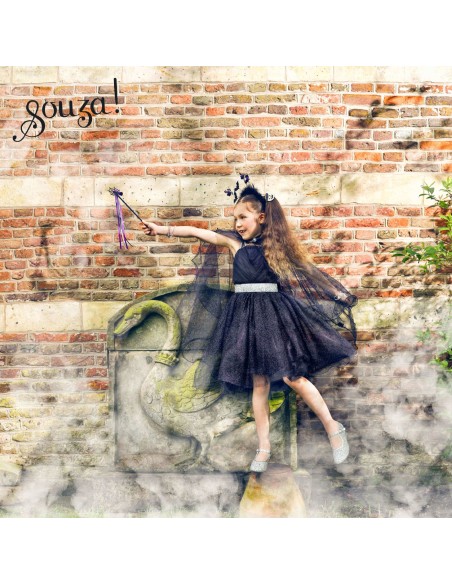 Disfraz capa Julietta halloween de Souza Talla 5-7 años