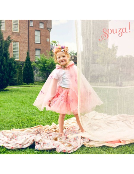 Disfraz capa Lilyanne mariposas de Souza Talla 5-7 años