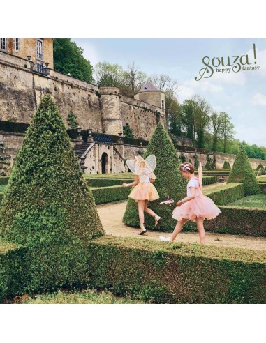 Disfraz falda Rosanna flores de Souza Talla 5-7...