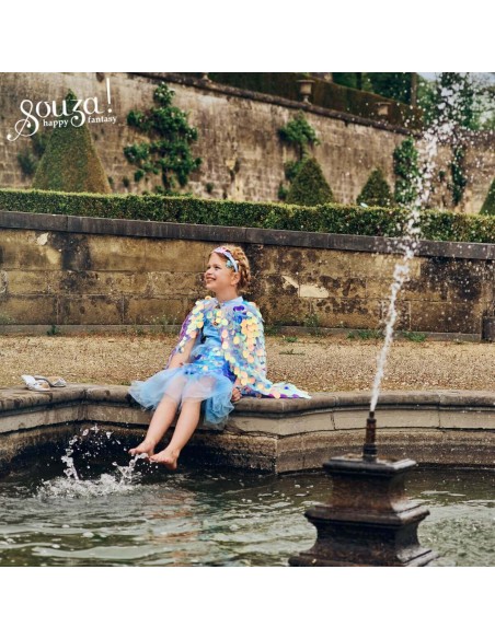 Disfraz capa Lorelie sirenita de Souza Talla 5-7 años