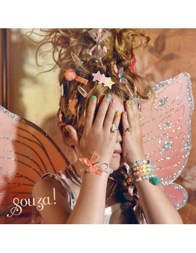 Pinzas cabello Jeanette estrellas oro de Souza...