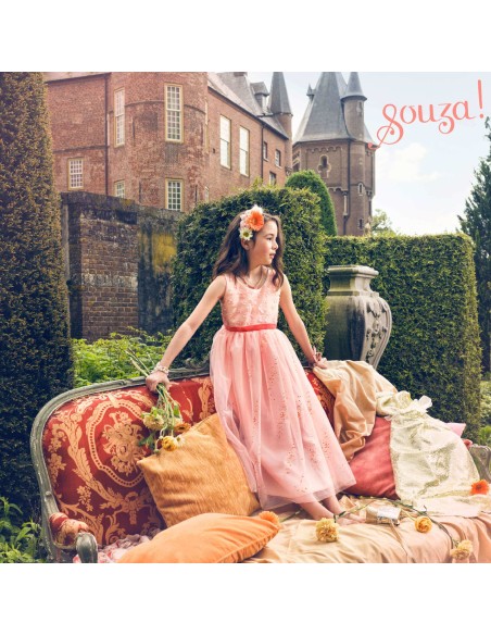 Disfraz vestido Evelyn de Souza Talla 5-7 años