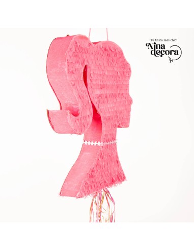 Piñata silueta Barbie para fiesta