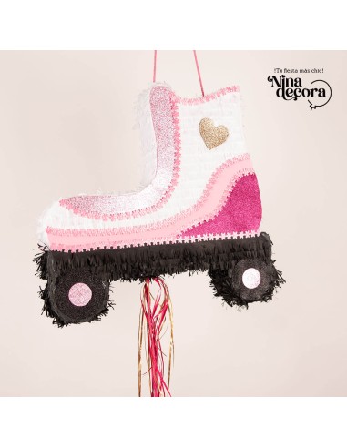 Piñata patín Barbie para fiesta