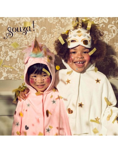 Disfraz capa blanca Unicornio de Souza Talla...