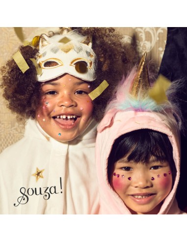 Disfraz capa blanca Unicornio de Souza Talla...