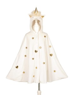Disfraz capa blanca Unicornio de Souza Talla 4-8 años