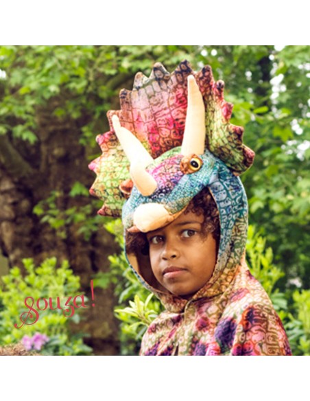 Disfraz capa triceratops de Souza Talla 4-7 años