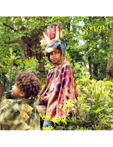 Disfraz capa triceratops de Souza Talla 4-7 años