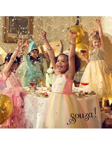 Disfraz vestido Angelique de Souza Talla 5-7 años