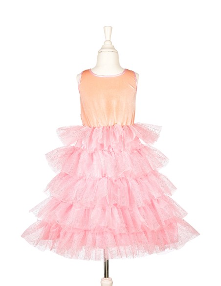 Disfraz vestido volantes Lysanna de Souza Talla 5-7 años