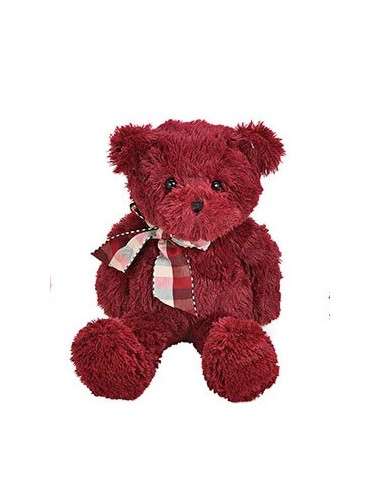 peluche suave osito rojo 20x22x22